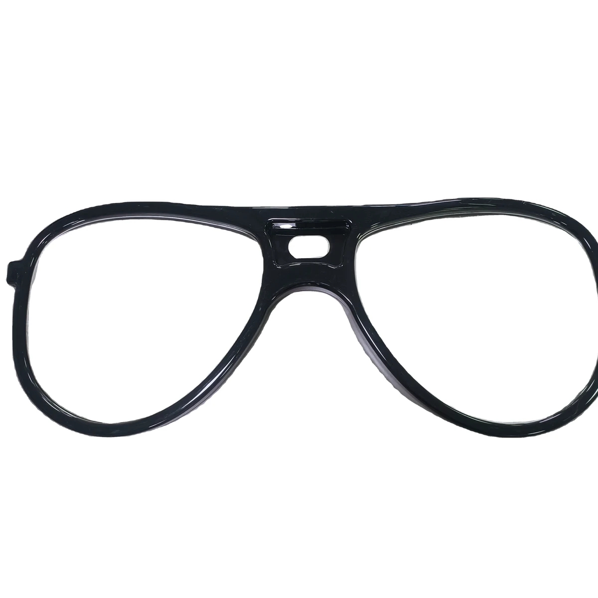 Custom Engineered High-Gloss Plastic Vacuum Formed Frame for Safety Eyewear and Protective Goggles