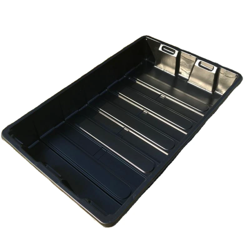 Black Durable High Quality Seeding Tray Nursery Planting Seedling Tray Planter Seed Germination Plastic Growing Trays