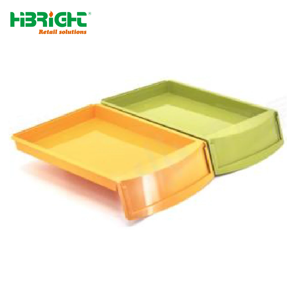 Supermarket Freezer Display Tray Accessory Light Duty Double-Sided Layer Board for Fruit & Vegetable Quality Prop Store