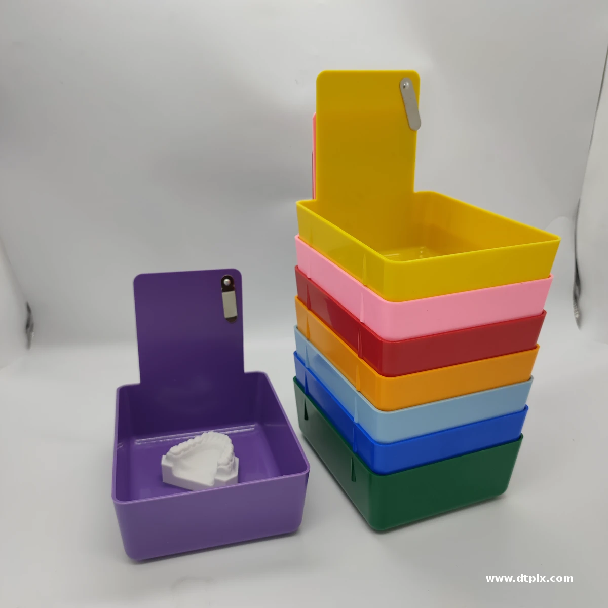 Dental Lab Multi-Purpose Oral Hygiene Products Plastic Work Box Pan Tray