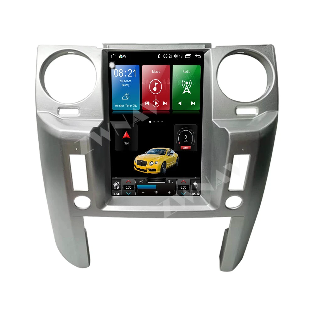 ZWNAV for Land Rover Discovery 3 LR3 2004 - 2011 Android Car Radio PX6 Tesla Style Vertical Screen Player Carplay GPS Navigation