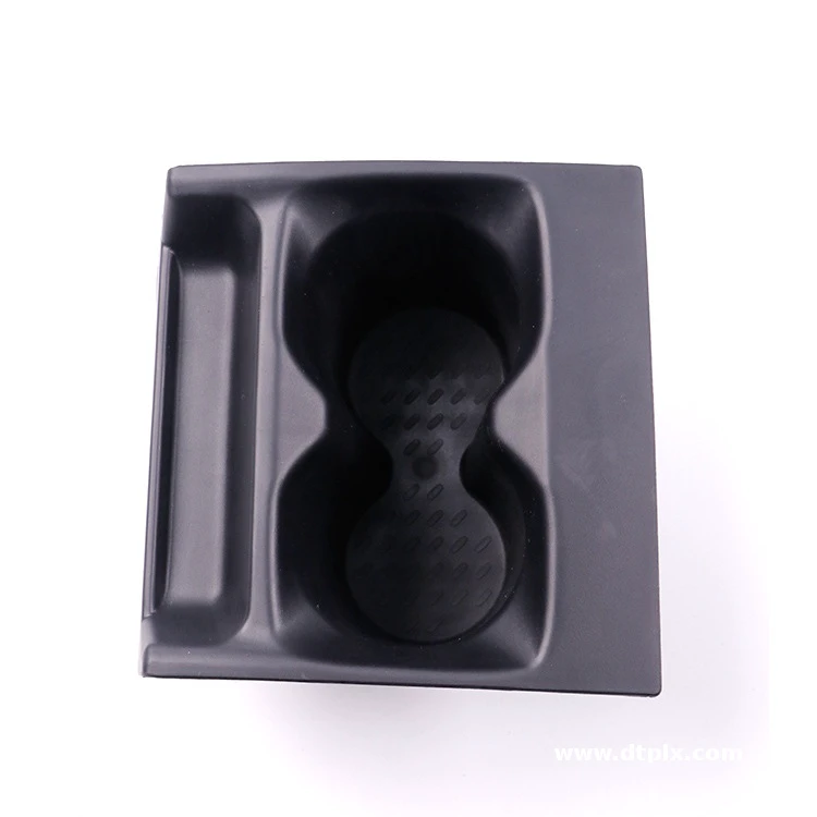 For BYD Yuan up Water Cup TPE Storage Box Central Control Car Holder Waterproof with Easy to Clean Storage Car Cup Pad