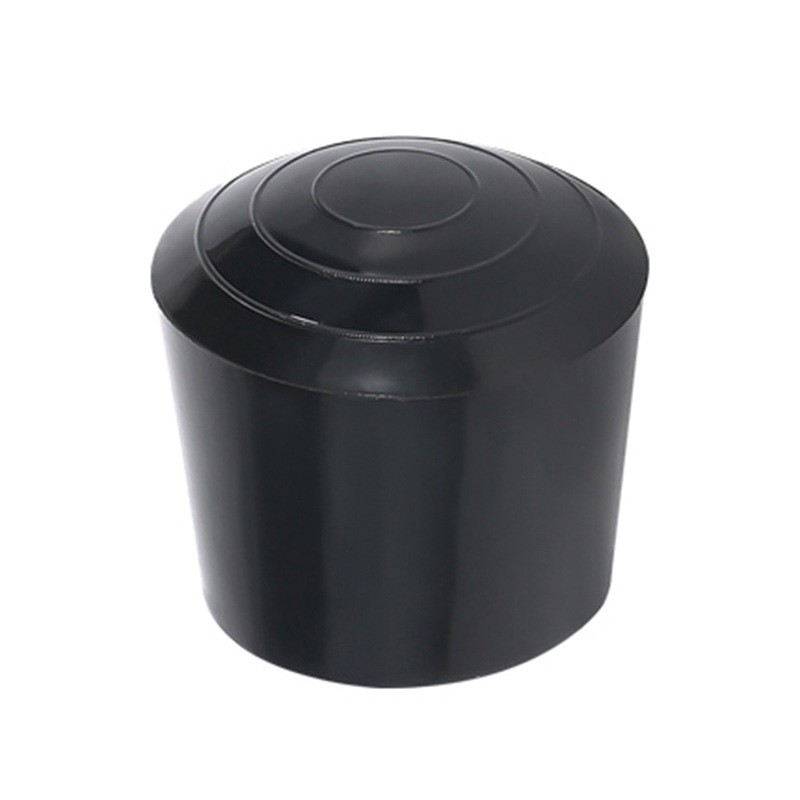 1inch Wide Black Rubber Furniture Feet Protectors for Dog Bed Chair & Table Legs