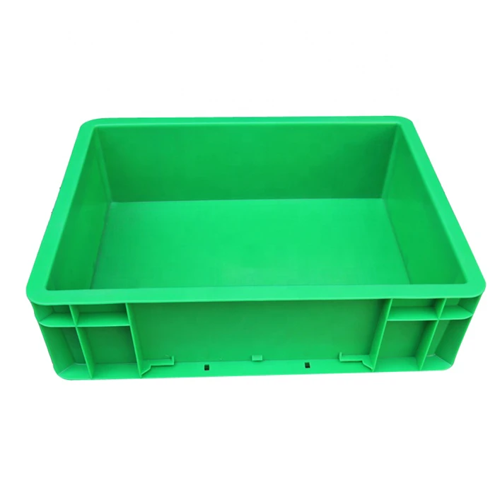 Vegetable Fruit Use Turnover Box Plastic Durable Nestable Stackable Crate Storage Thick Wall Storage Toys Drawers Bins