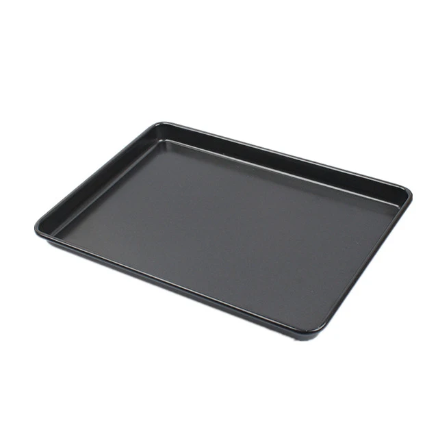 PTFE Non Stick Aluminium Bakery Bread Baking Tray Cookie Biscuit Baking Sheet Pan Bakery Display Trays Oven Tray for Sale