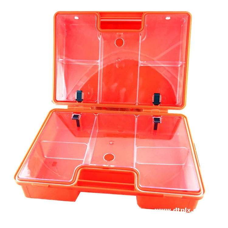 Factory Abs Red Color First Aid Kit Med Kit for Workplace First Aid Box