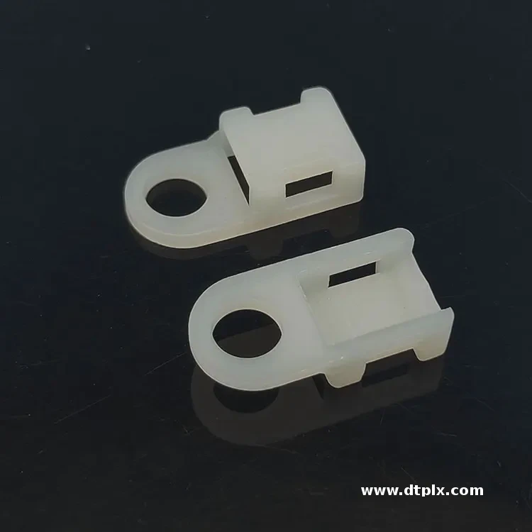 Cable Tie Fixing Seat Saddle Cable Fixing Seat Screw Hole Cable Clamp