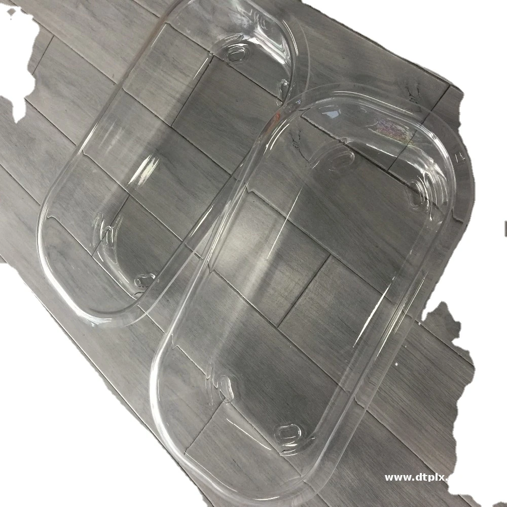 Custom Transparent PVC Vacuum Formed Lampshade Cover Plastic Products