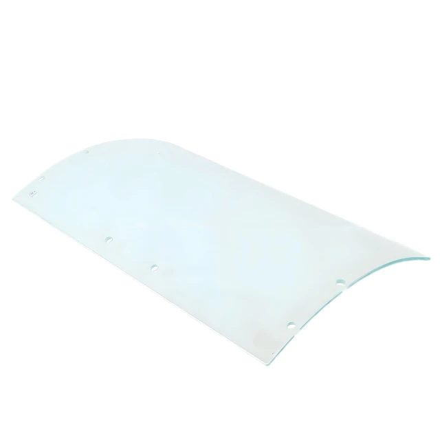 Customized 5mm Curved Tempered Clear Glass for Building Exterior for Curtain Wall Greenhouse Decoration