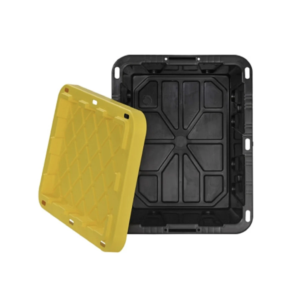 5-27 Gallon Factory Price Reusable Heavy Duty Seat Waterproof  Large Capacity Storage Box Plastic