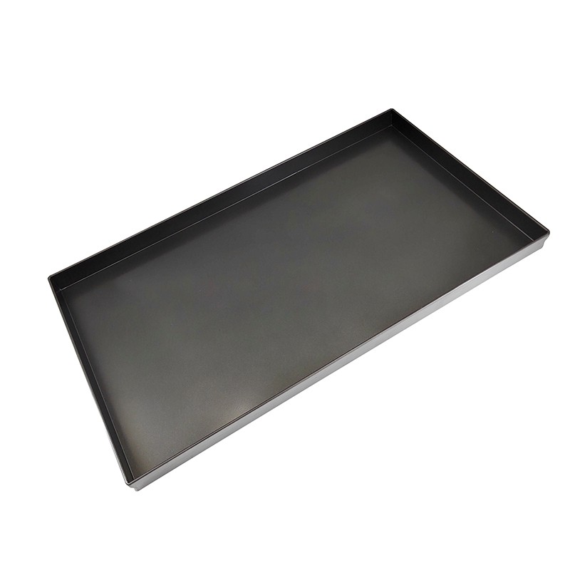 Wholesale Custom Size 600*800 mm Handmade Aluminum Trays for Food Heat Resistant Steel Disposable Square for Home Kitchen Use