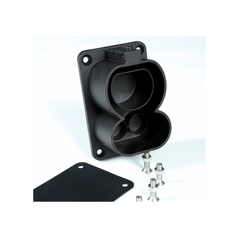 New CCS2 Dummy Socket Holder DC Plug Mounting Bracket for EV Charging Station Accessory