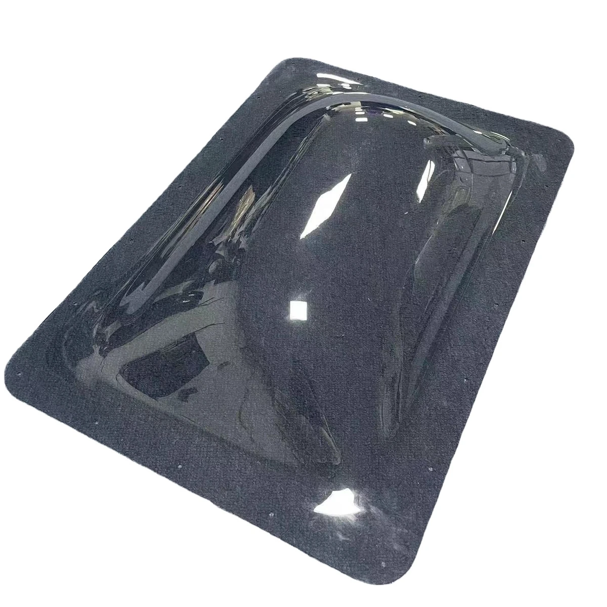 Custom Transparent Sunroof Cover Smoke Grey PC Plastic Dome Vacuum Forming Plastic Cover Premium Plastic Products