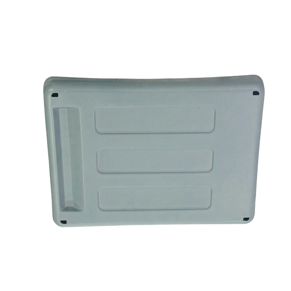 Custom Gray Plastic Vacuum Formed Component for Industrial Equipment Panel