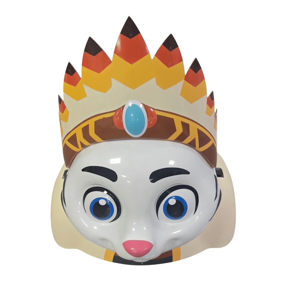 Display Prop High Precision Vacuum Formed Cartoon Mascot Head for Exhibition