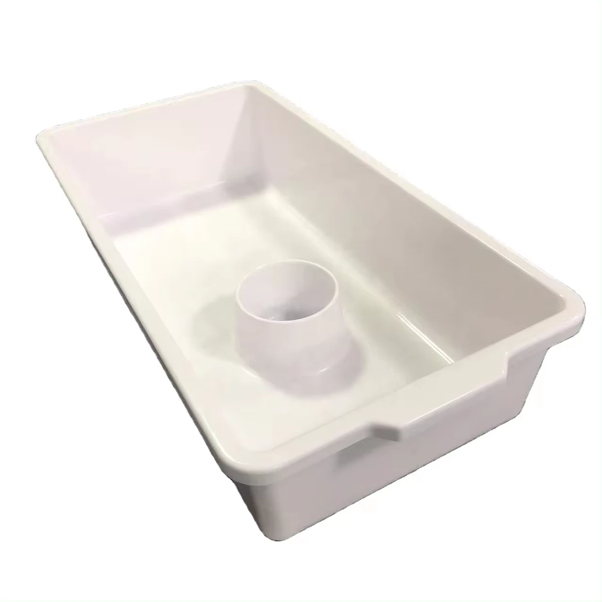 Custom ABS White Plastic Reptile Tubs Snake Pet Tub Made with Thermoforming Durable and Stylish