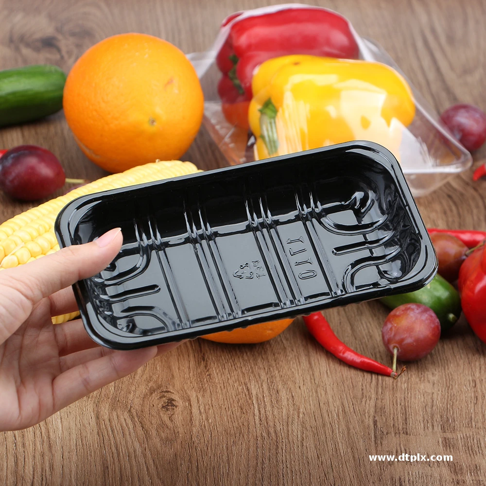 High Quality Disposable PP Fruit Vegetable Plastic Food Packaging Tray