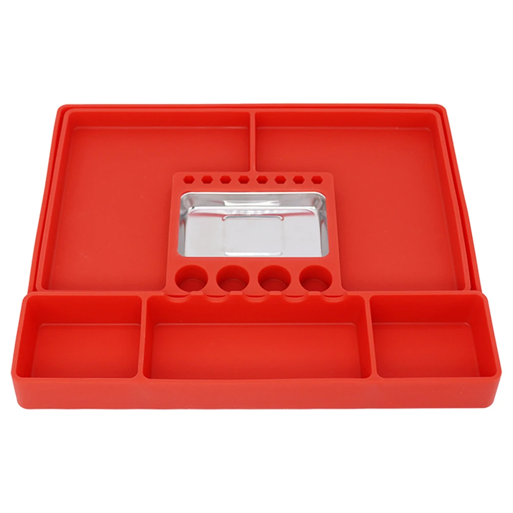 SILICONE TOOL TRAY NOT DAMAGE the PAINT LARGE CAPACITY