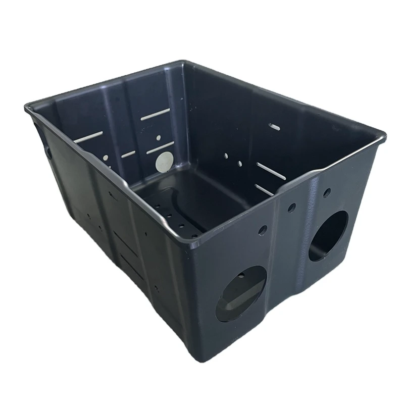 Custom Thick-sheet Thermoforming ABS PS PC PMMA Vacuum Forming Hydroponic Storage Large square Plastic Tubs