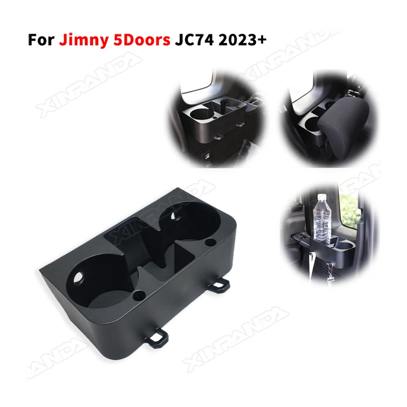 Offroad Car Rear Door Storage Box Car Water Holder Jimny Car Rear Trunk Storage Box for Suzuki Jimny 5Door JC74