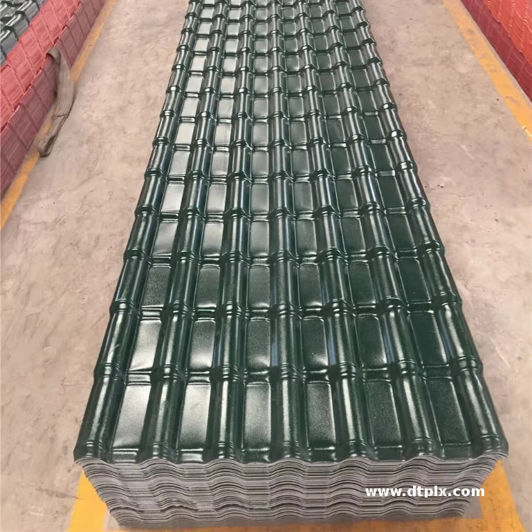 Easy Install PVC Roof Sheet Spanish ASA Synthetic Resin Roof Tiles for Commercial Roofing