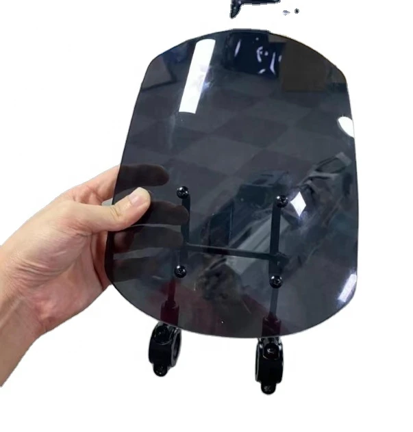 PC Motorbike Windshield Motor Bike Parts Anti-UV Unbreakable Solid Polycarbonate Sheet