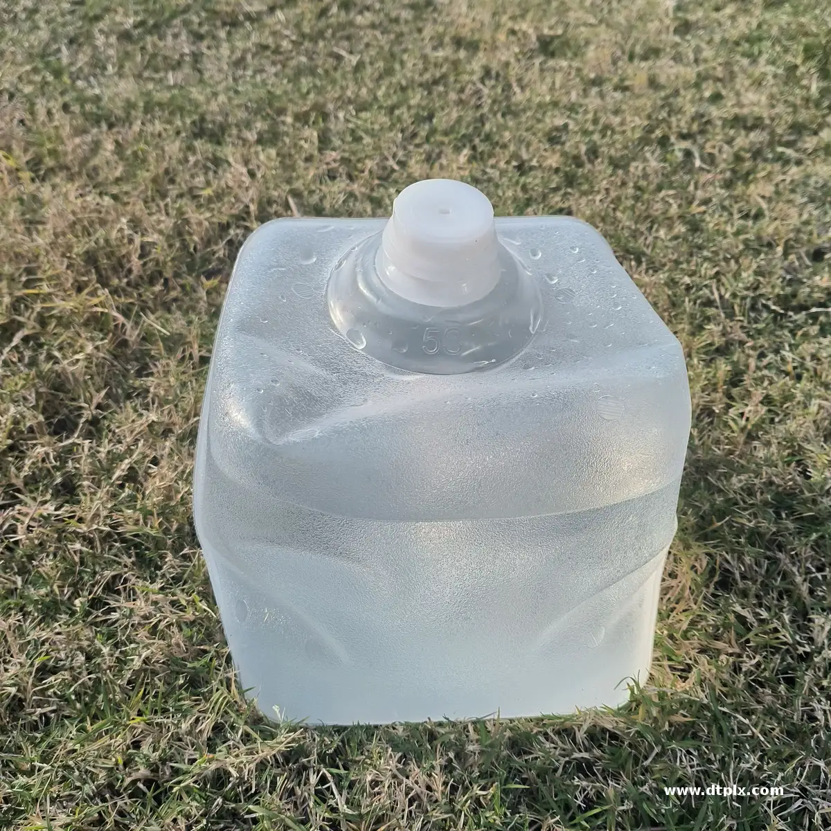 Laboratory Disposables Collapsible Plastic Cubitainers 5L 10L  20L  LDPE Ultrasound  Cubitainer