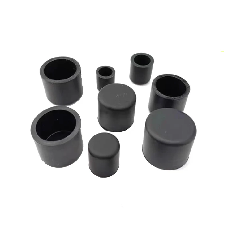 Stocks for Sale for Flexible Silicone Covers for End Protection  Rubber  Flat  Bottom Caps