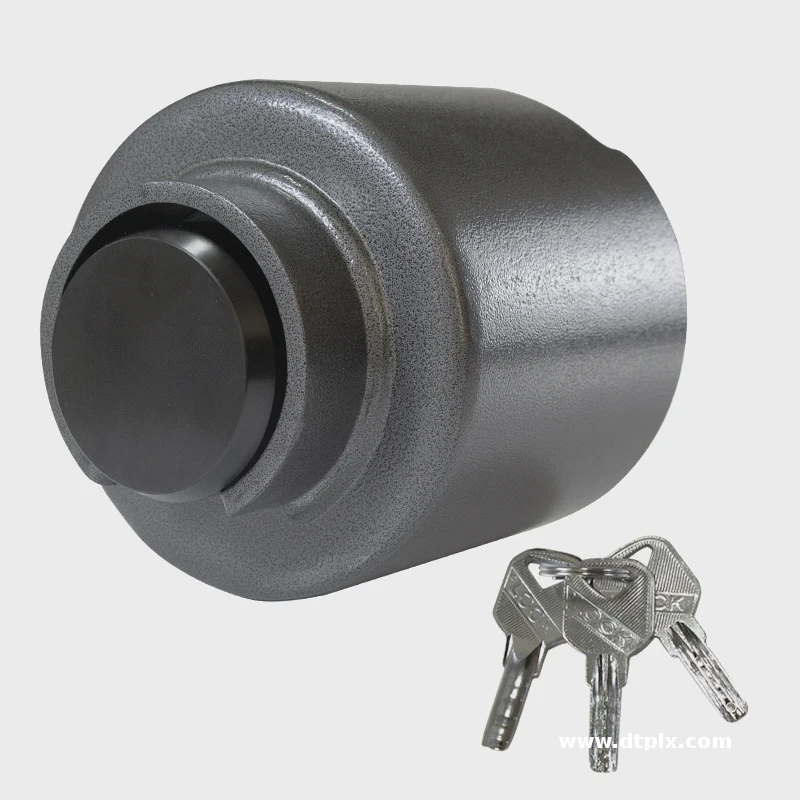 Upgrade Trailer Coupler Lock Fits 2 5/16-Inch or 2 Inch Couplers 360° Tamper-Proof Trailer Ball Hitch Locks High Security