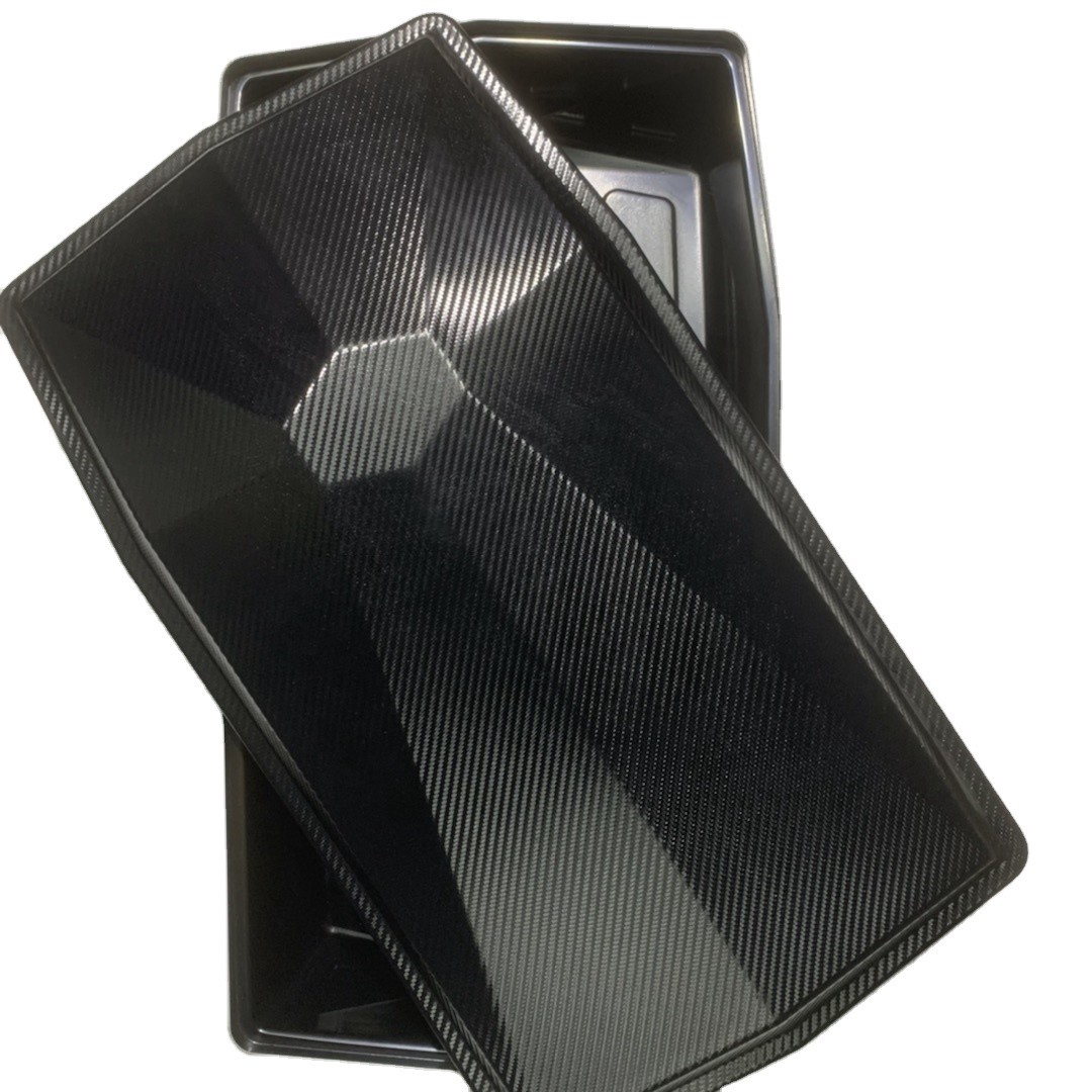 OEM/ODM Vacuum Forming Glossy Animal Puppy Plastic Urn Pet Casket Plastic Custom Plastic Coffin