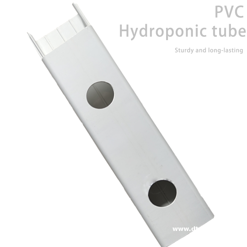 Strong Nft Hydroponic Pipe with Fertilizer Saving Curve for Indoor Agriculture