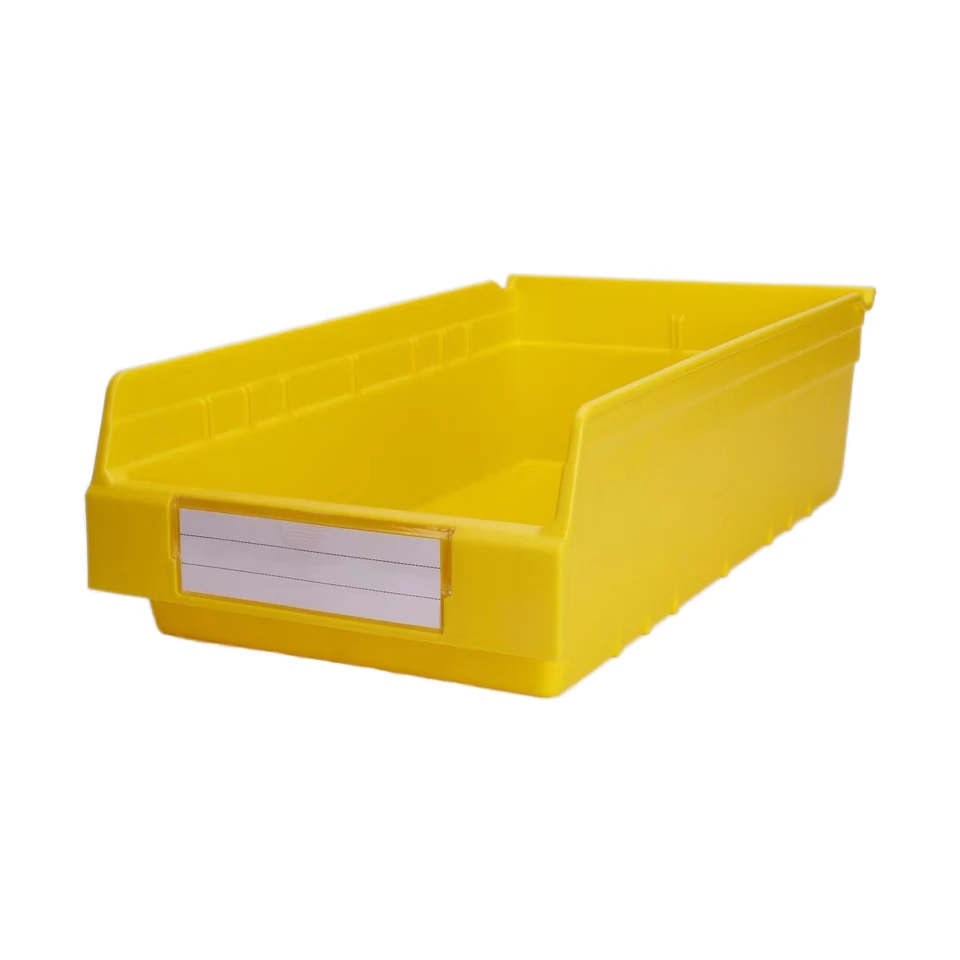 Small Plastic Storage Shelf Bins with Cover Working Sheets for Organizing Tools Accessories Printed Condiments Container Styles