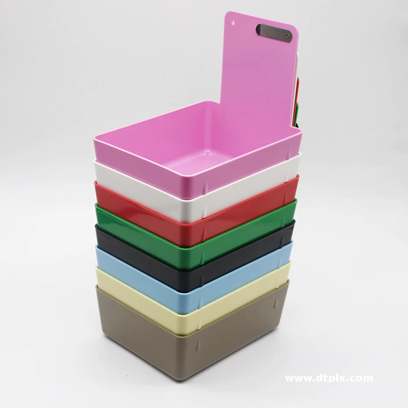 Dental Lab Turnover Box Denture Models Organizing Delivery Case Technician Work Trays