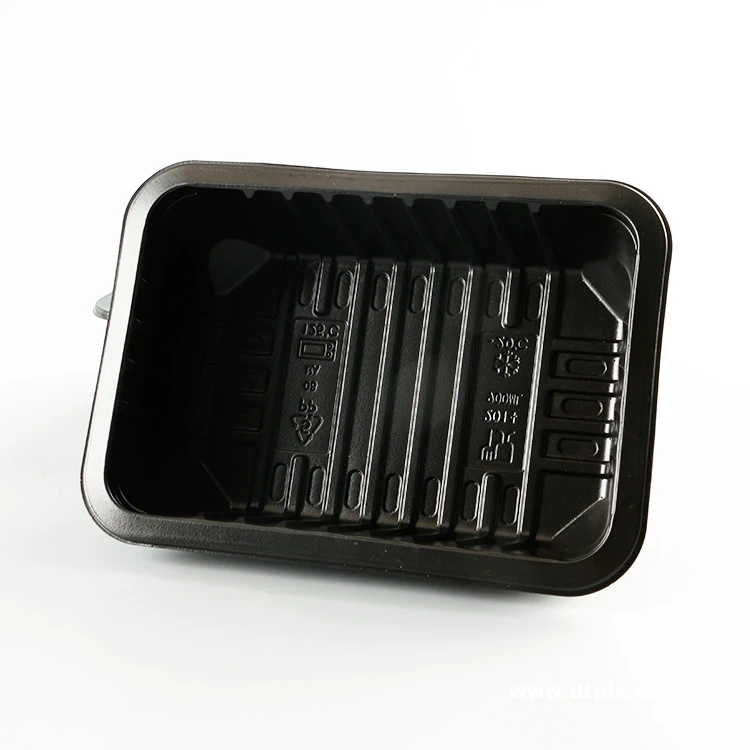 Meat Display Packaging Blister Pp Plastic Container Disposable Packing Map Tray