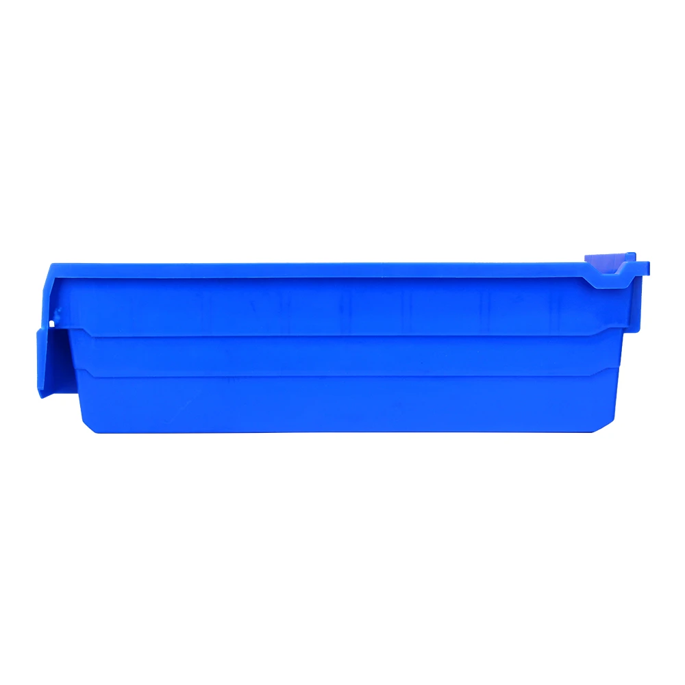 Nestable Workshop Hardware Storage Plastic Shelf Storage Bins With Optional Dividers