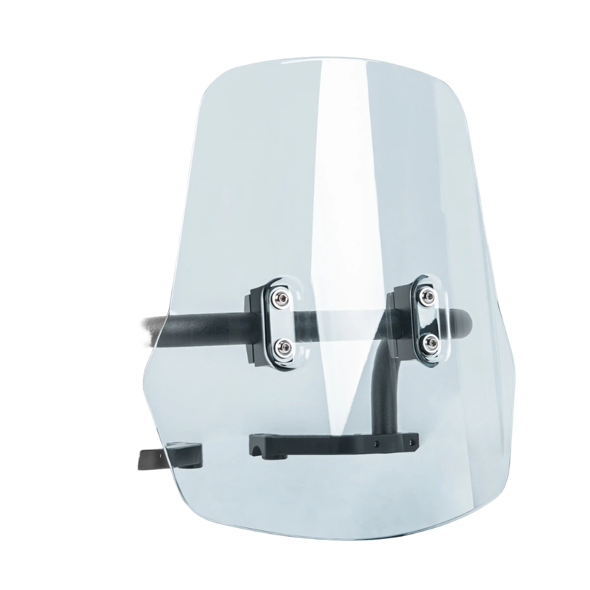 DT New Lower Motorcycle Windshield for Trail 125 CT125 2021-2025 with Acrylic/Glass Material and Airflow Deflectors