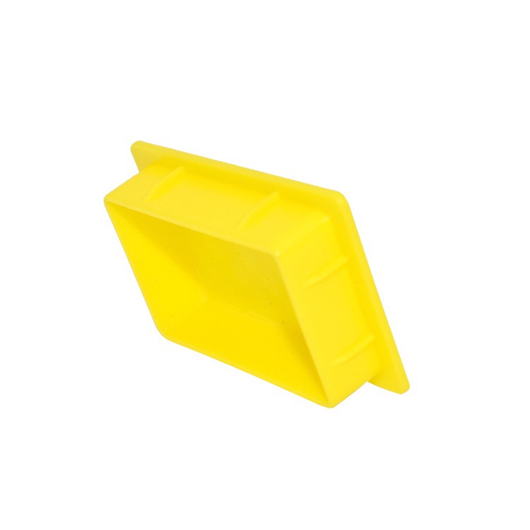 M8 PP ABS Square Plastic Tube Cover Tube Plastic Plug for Furniture