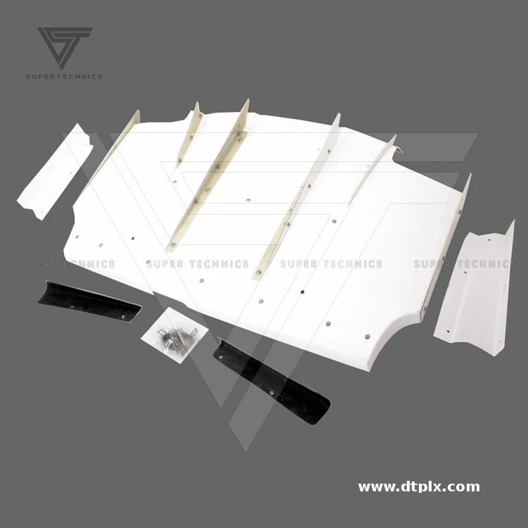 VRS Style Glass Fiber Rear Diffuser for Subaru Impreza 11 Sti Vab 2015-2018