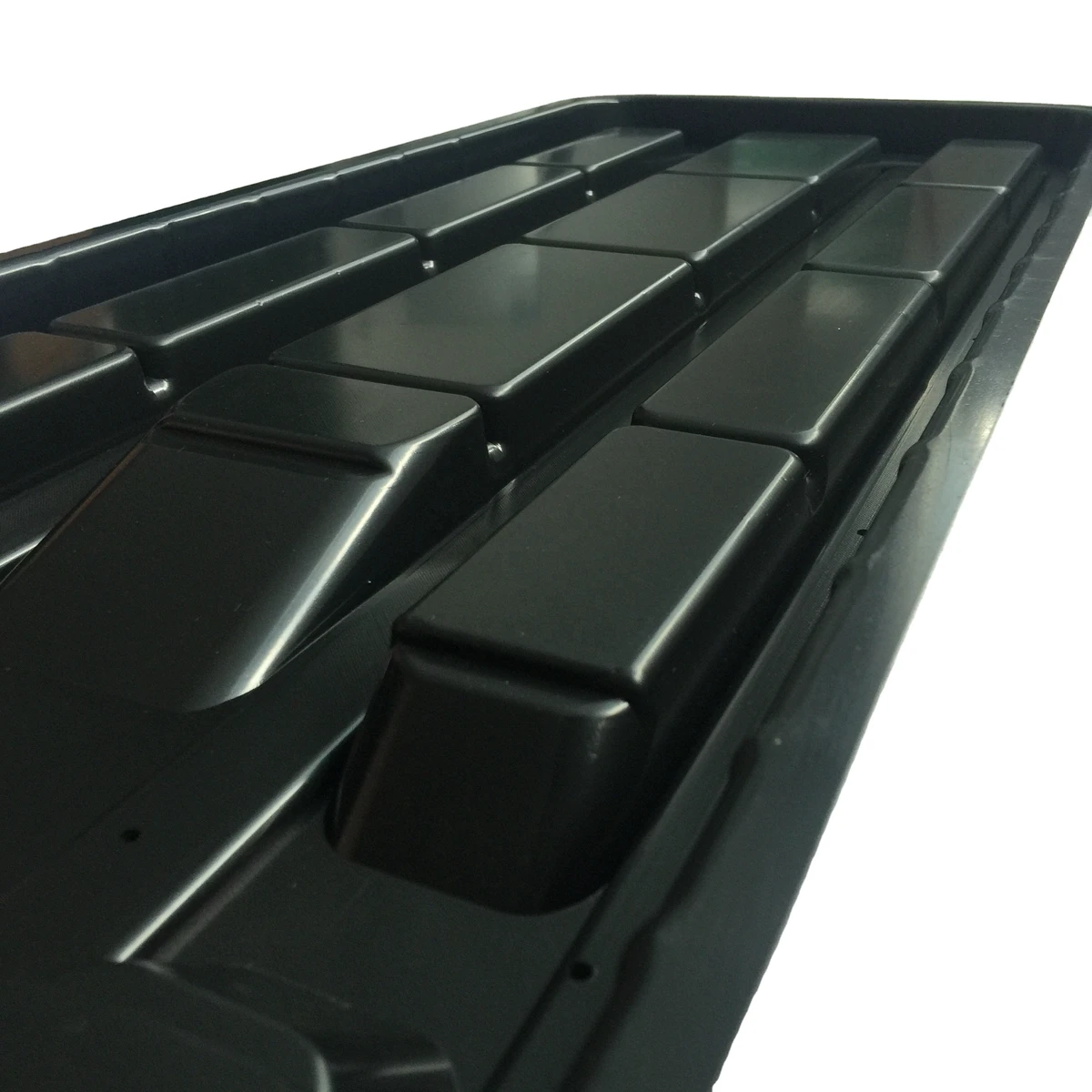 Customized Thermoforming Plastic ABS HIPS ASA Black Machine Cover Housing for Protection with Texture Surface Thermoform Custom