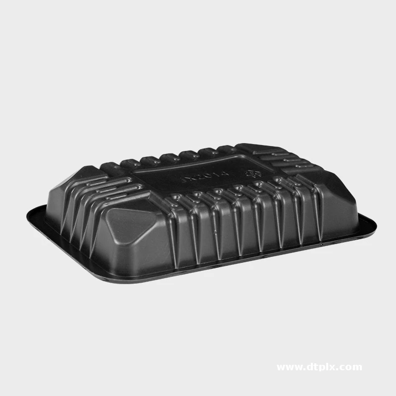 Factory Wholesale 2014 Black Lock 650ml PP Plastic Packaging Box Food Grade Meat & Fresh Noodle Storage Blister Plates Bowls