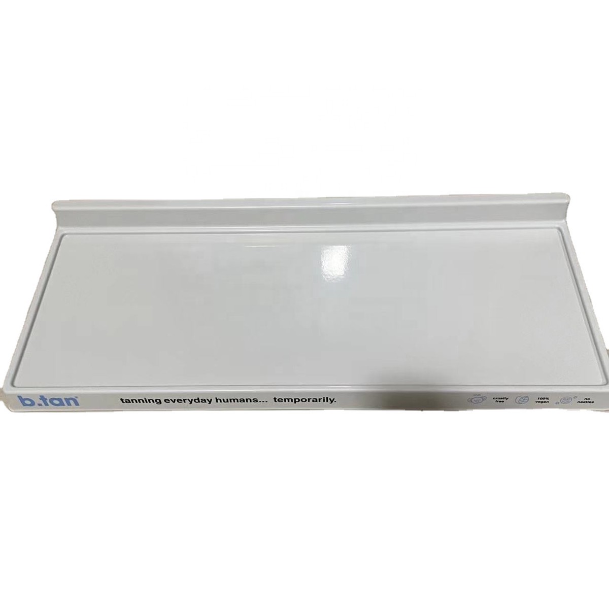 Hot Sales Custom Acrylic Countertop Cosmetic Display Shelves Vacuum Forming Stand Plastic Product Hotspot