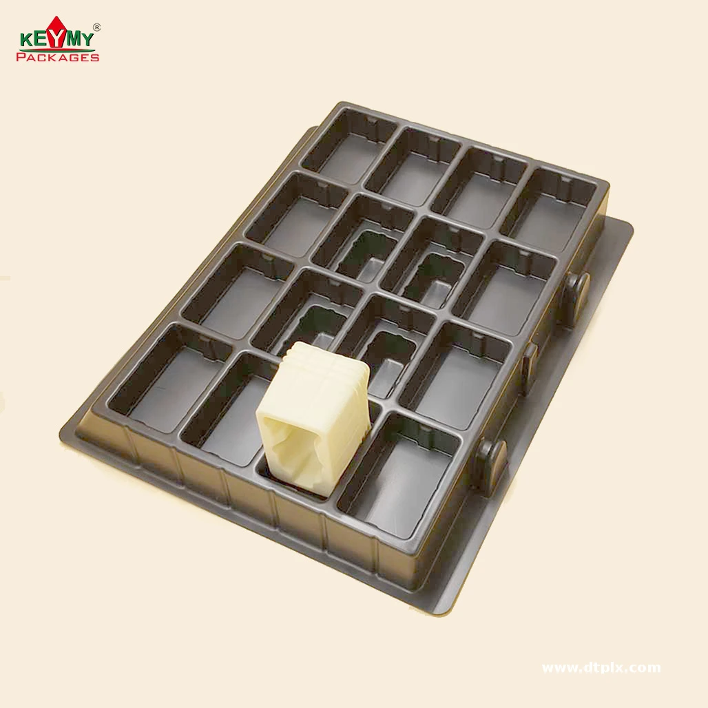 Trapped Blister Tray Packaging with Large Capacity Custom Turnover Tray Shenzhen Manufacturer