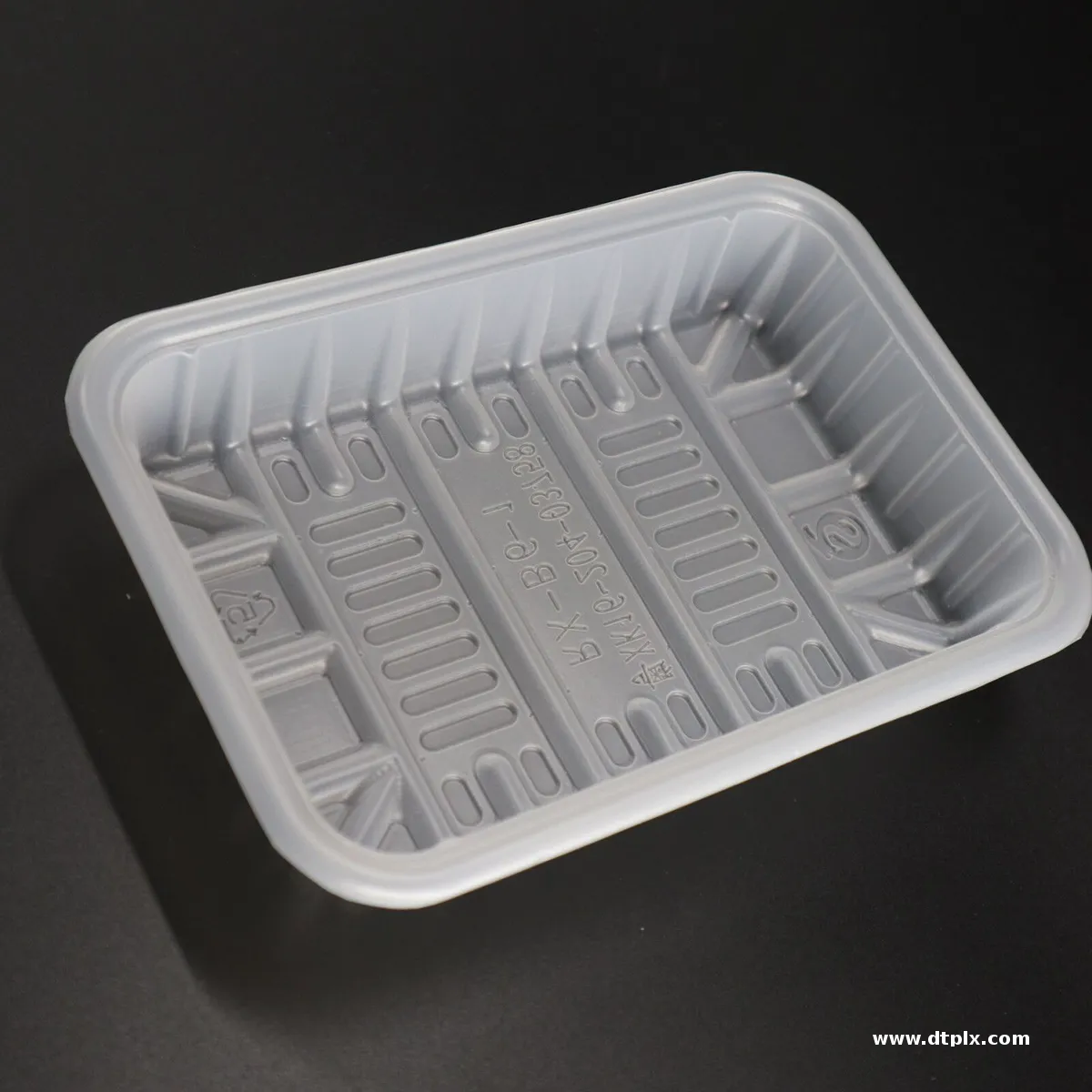 Reusable Disposable Blister PP Black Plastic Chicken Meat Tray Plastic Fresh Fruit Vegetable Frozen Food PP Trays