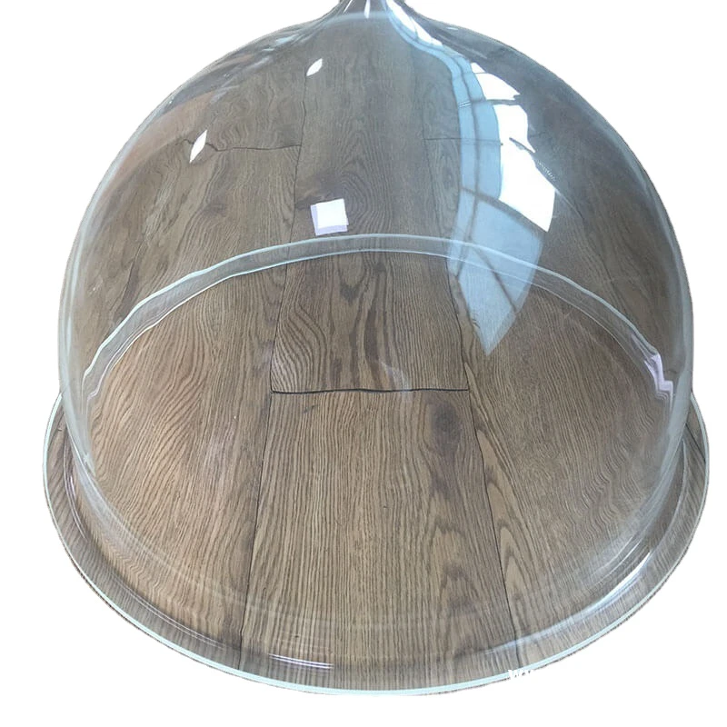 Customized New Design Clear Plastic Lampshade Cover Strong Protection Vacuum Formed in Various Shapes
