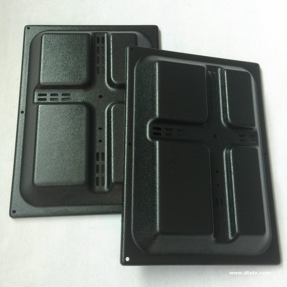 OEM Customized Design ABS Plastic Lid Cover Black Glossy Vacuum Formed Cone Shape for Various Products