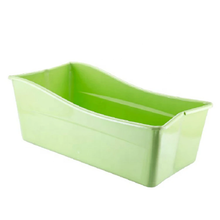 Vertical Large Space Folding Baby Bath Tub Foldable Shower Basin Collapsible Baby BathTub Baby Shower Basin