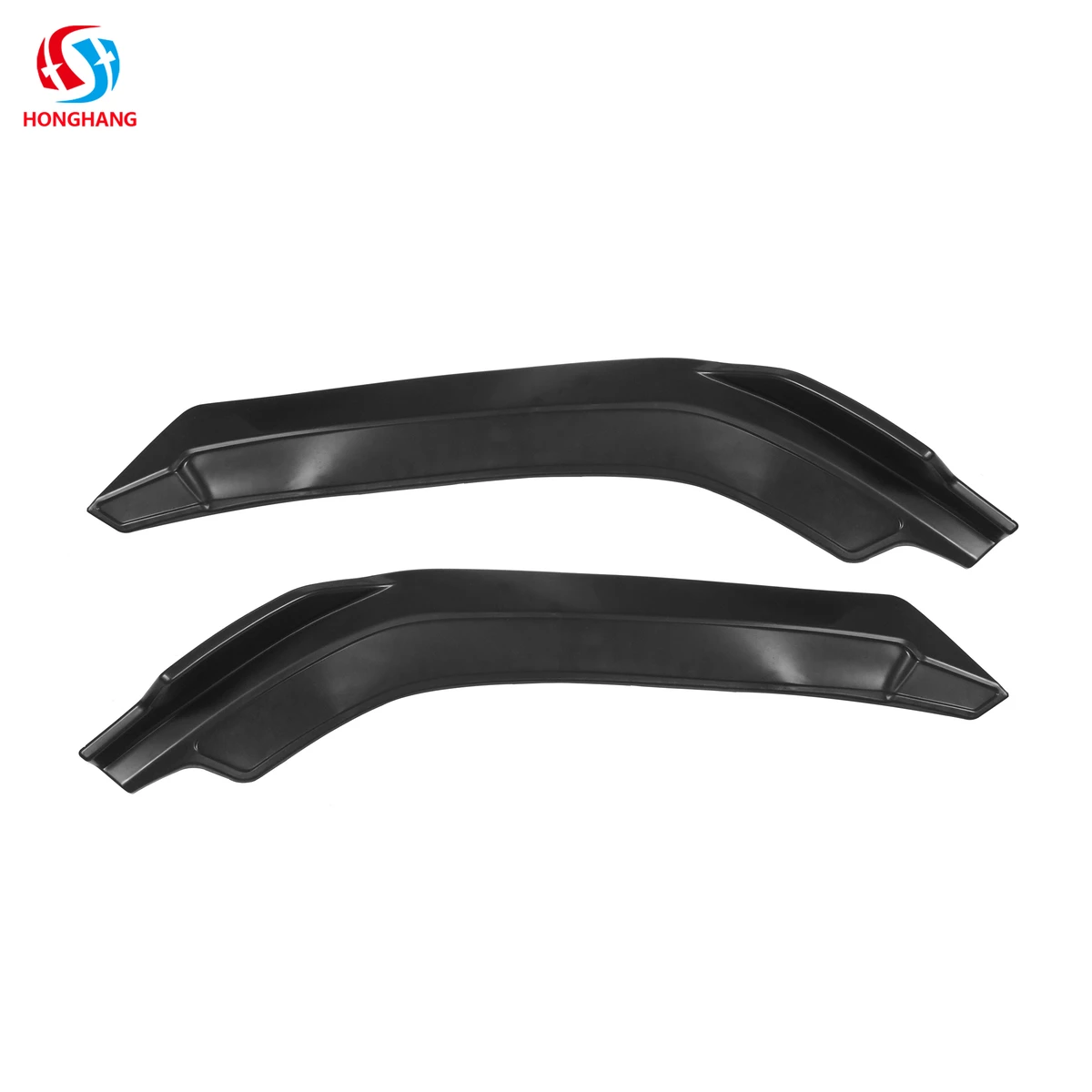 Plastic Body Kit Front Bmper Lip for Honda Civic Guard Corner Cover 2 Pieces Auto Accessories 2010+