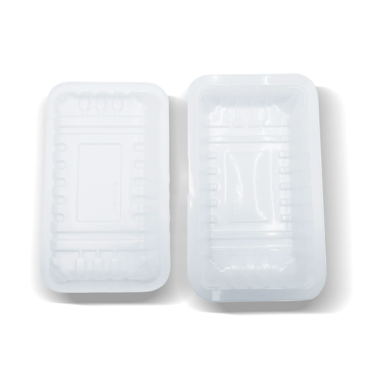 Food Grade PP Plastic Food Fruit Meat Packaging Trays Meat Seafood Vegetable Fruit Display Packing Trays Supermarket
