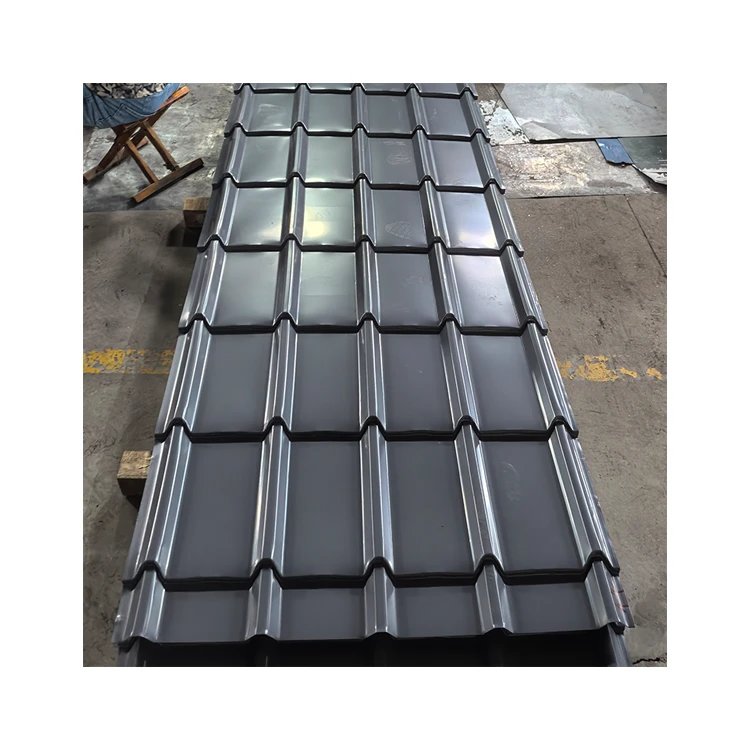 Hot Dipped Dx51d Z275 PPGI PPGL Galvalume Color Coated Prepainted Galvanized Gi Corrugated Metal Steel Roofing Sheet