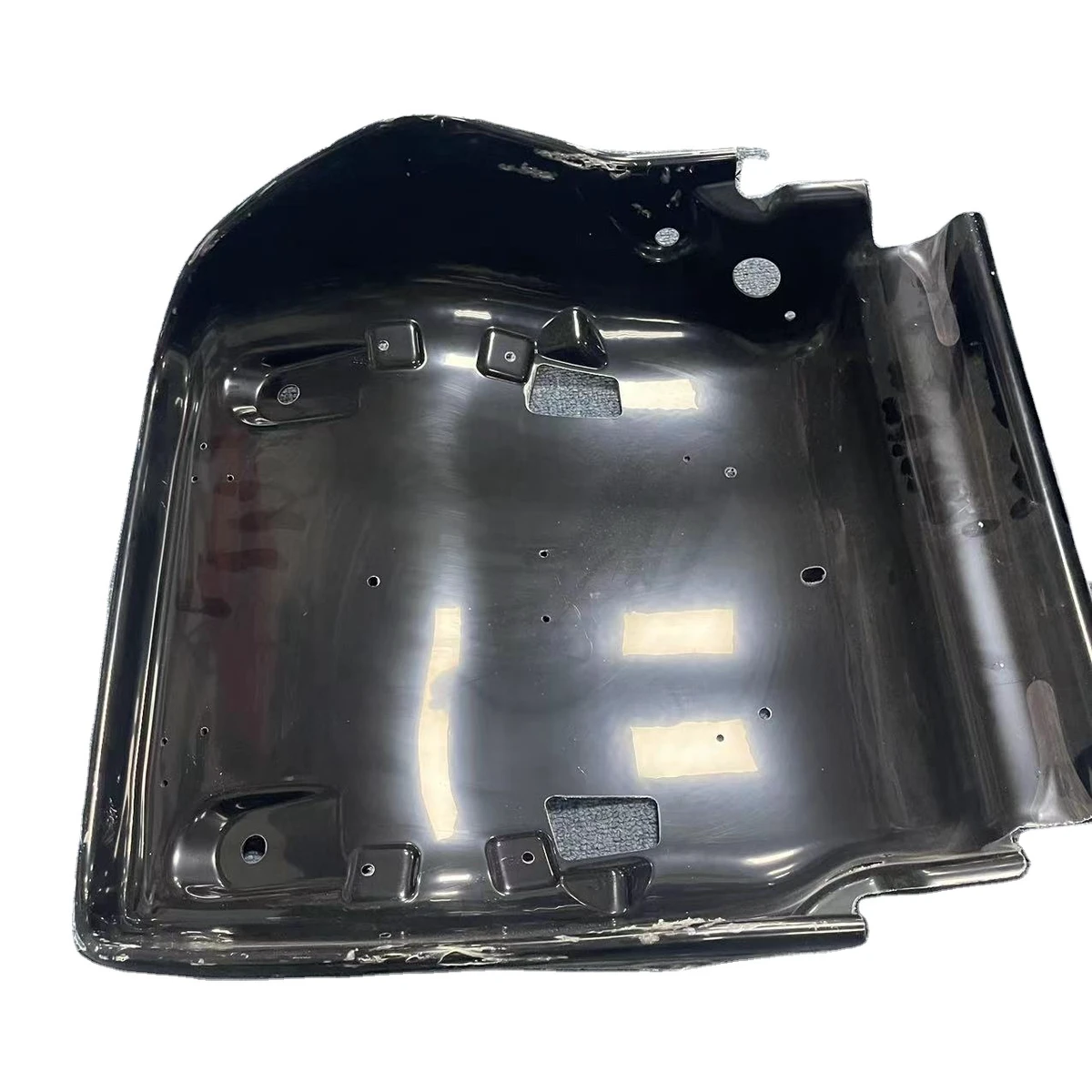 Customized CNC Precise Black Beauty Racing Plastic Car Seat Any Size Vacuum Forming Accessory